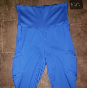 Jaanuu Small royal blue scrub pants